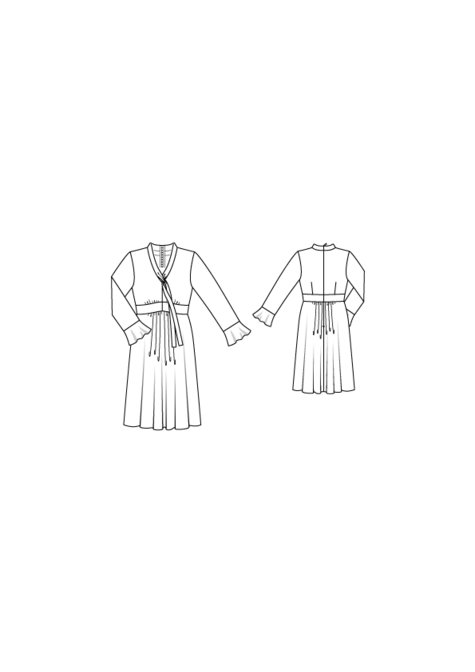 Empire Waist Dress 09/2016 #105 – Sewing Patterns | BurdaStyle.com