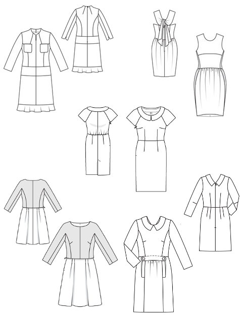 Vintage Dress Pattern Bundle #2016 – Sewing Patterns | BurdaStyle.com