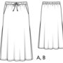 maxi skirt pattern plus size