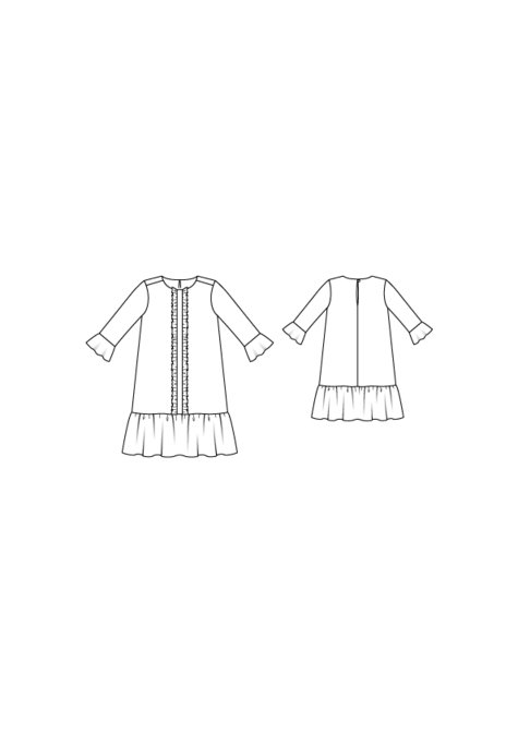 Lace Dress 06/2017 #117 – Sewing Patterns | BurdaStyle.com