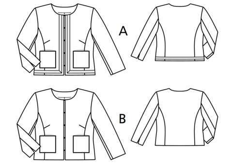 Formal Summer Jacket 06/2019 #108B – Sewing Patterns | BurdaStyle.com