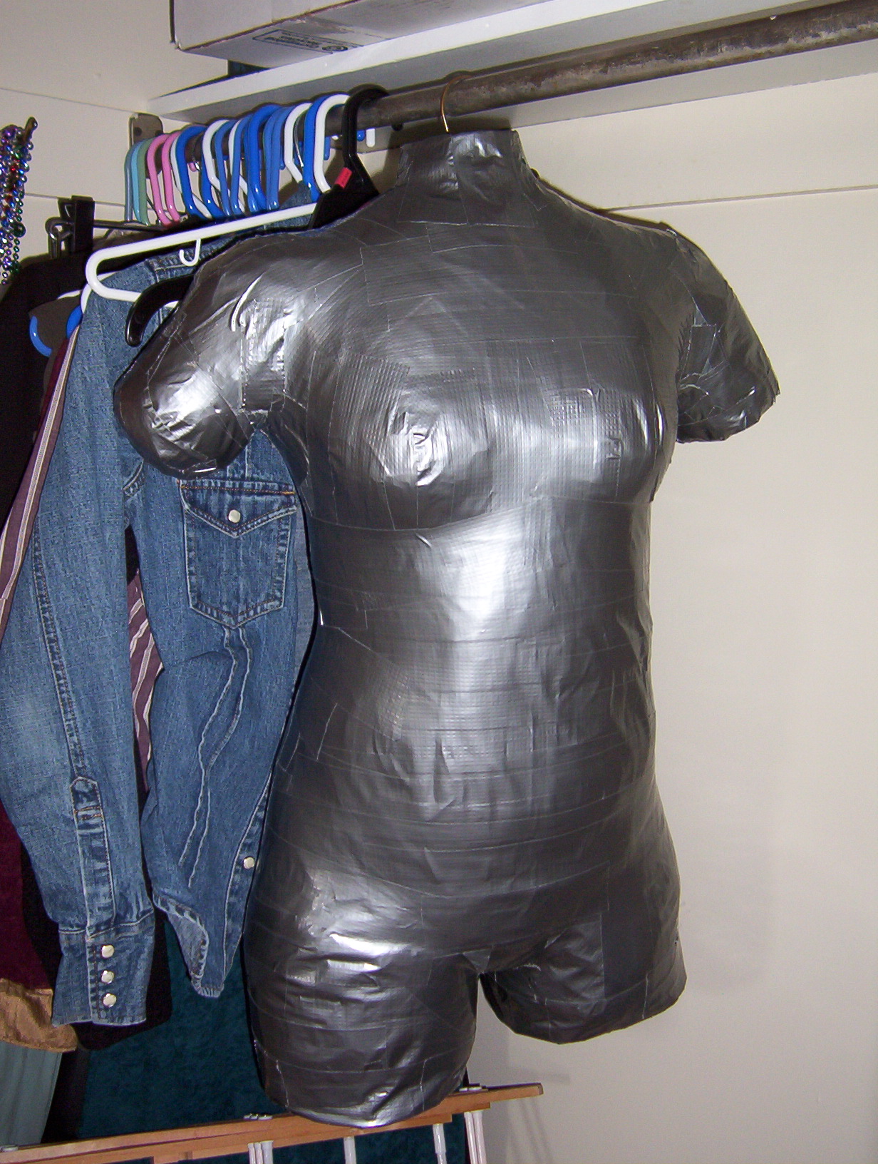 Duct Tape Sewing Dummy Sewing Projects