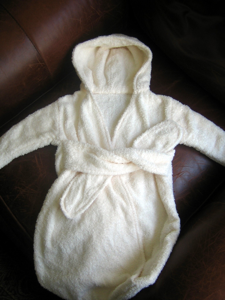 Baby Bathrobe Sewing Projects