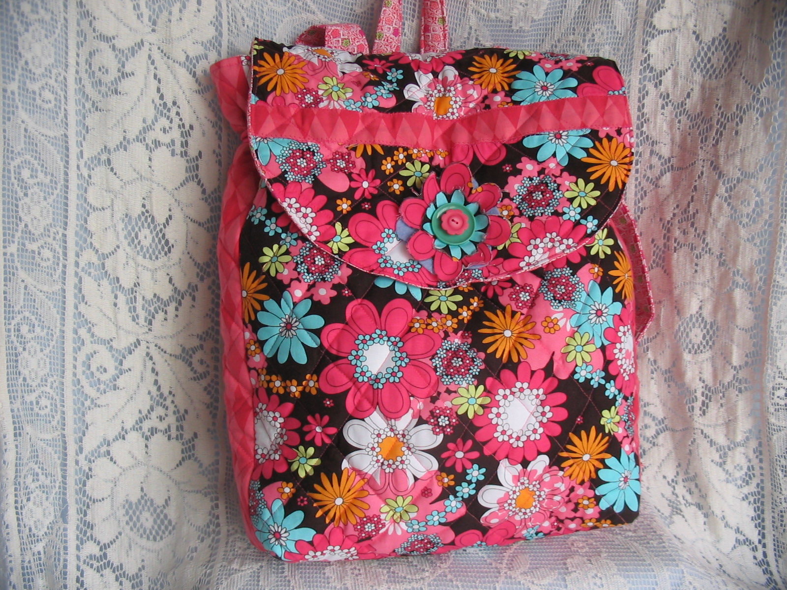 QUILTED BACKPACK with drawstring closure – Sewing Projects | BurdaStyle.com
