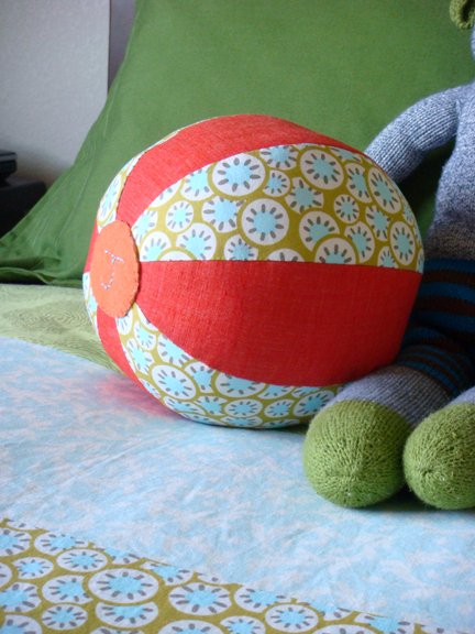 stuffed fabric ball pattern