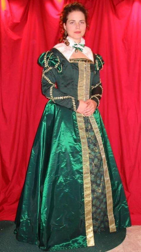 long english gown styles