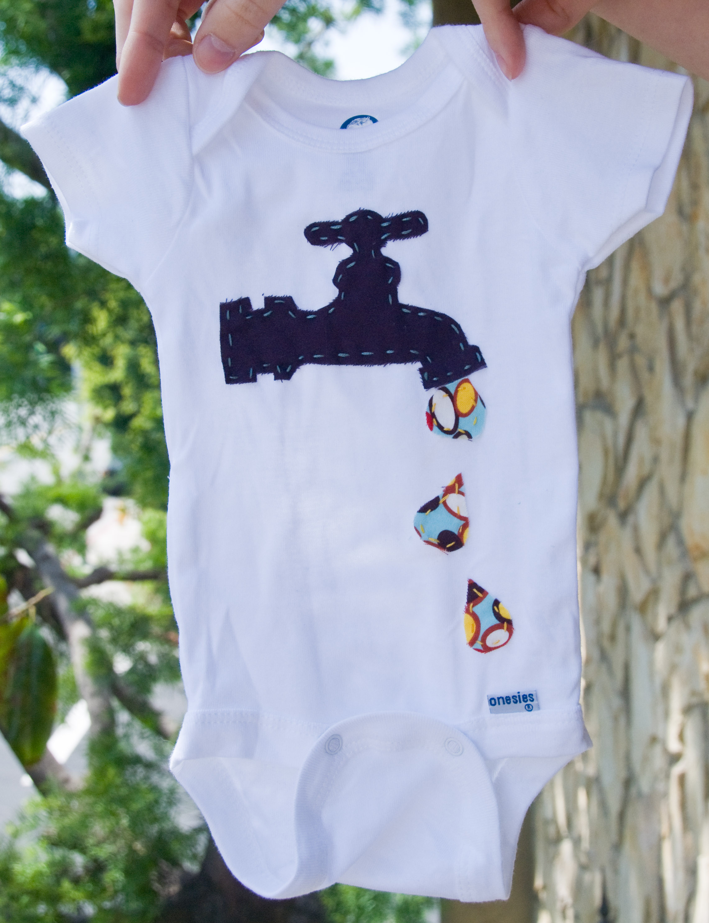 Applique Onesies Sewing Projects
