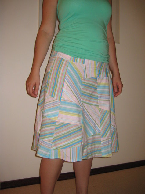 "Patchwork Skirt" – Sewing Projects | BurdaStyle.com