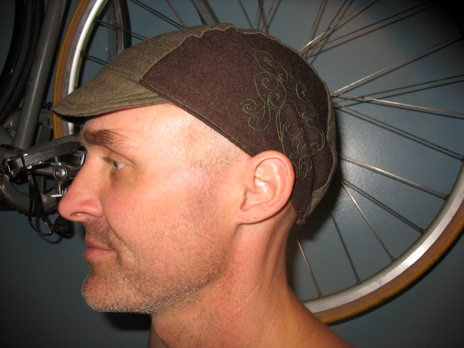 Recycled Wool Cycling Cap Sewing Projects