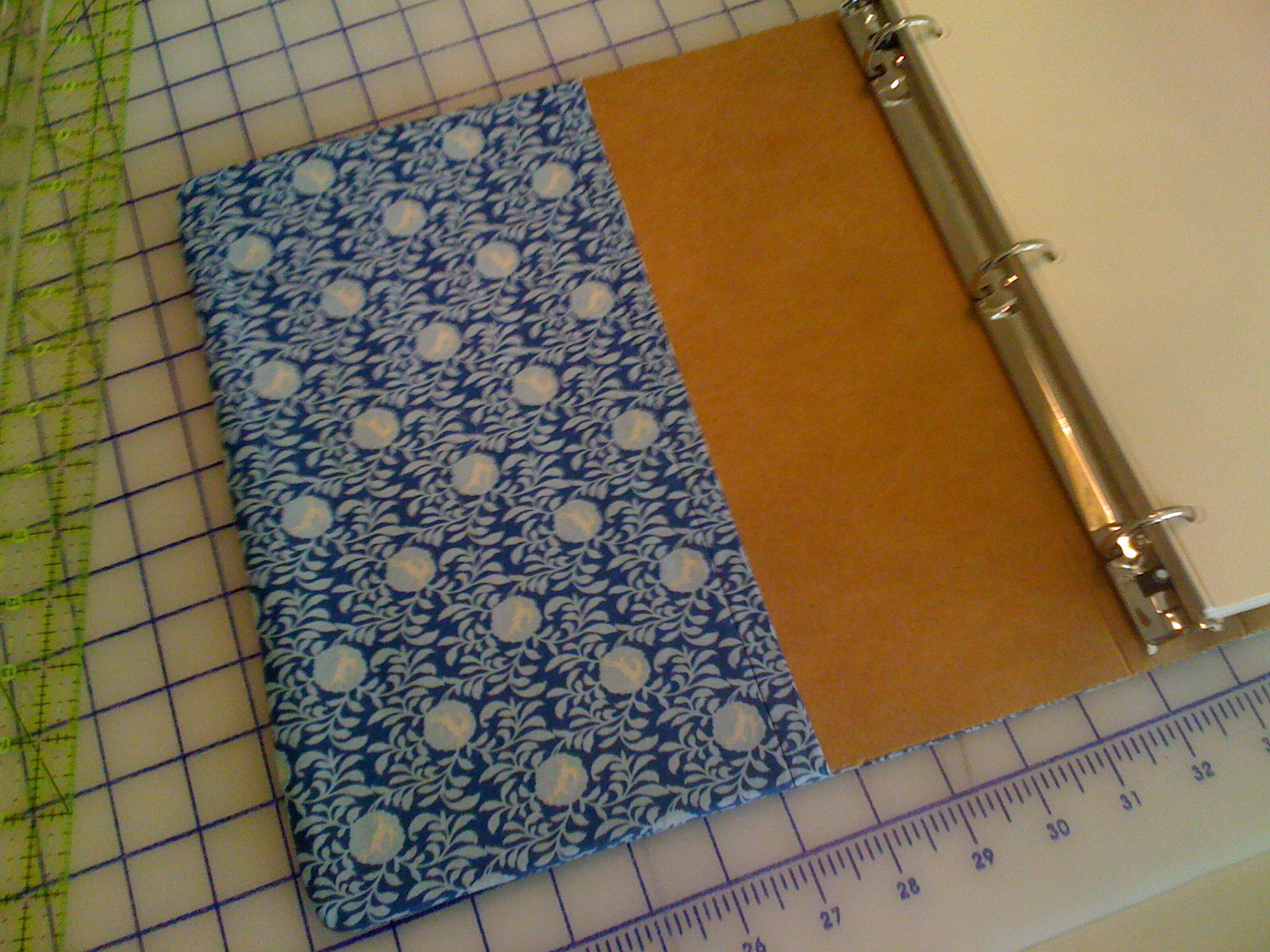 FabricCovered Binders Sewing Projects