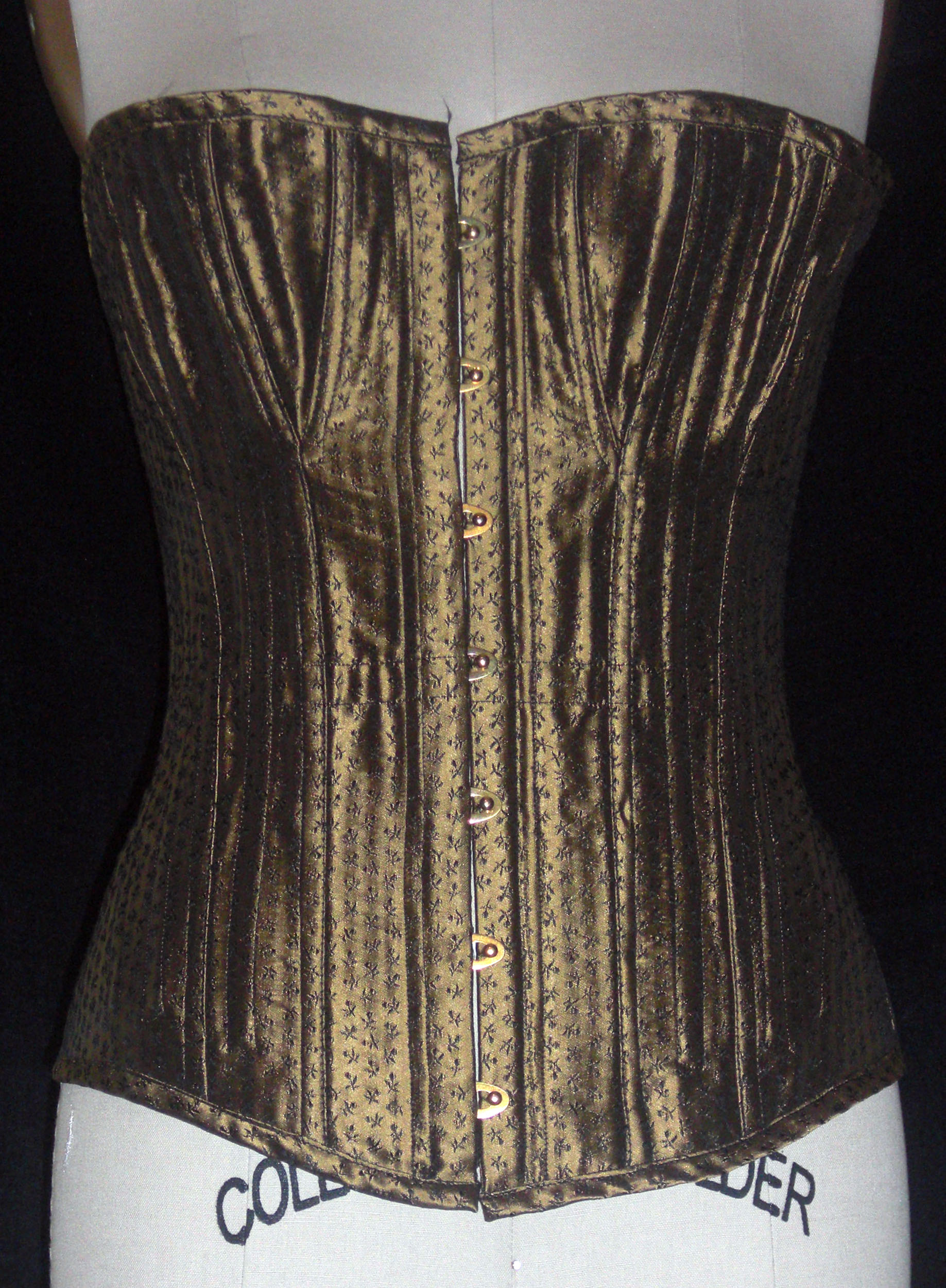 Gold Corset Sewing Projects