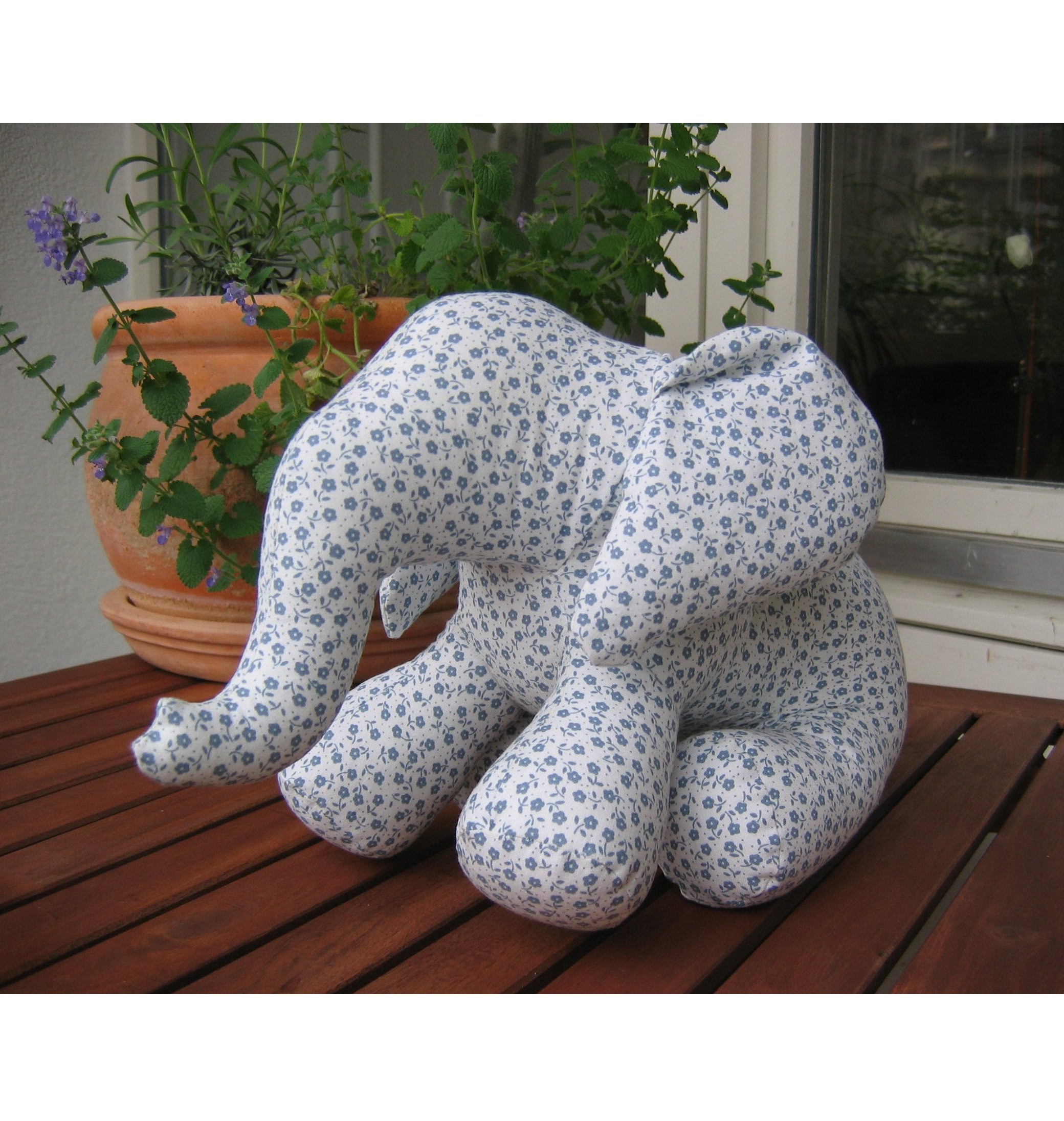 fabric elephant Sewing Projects