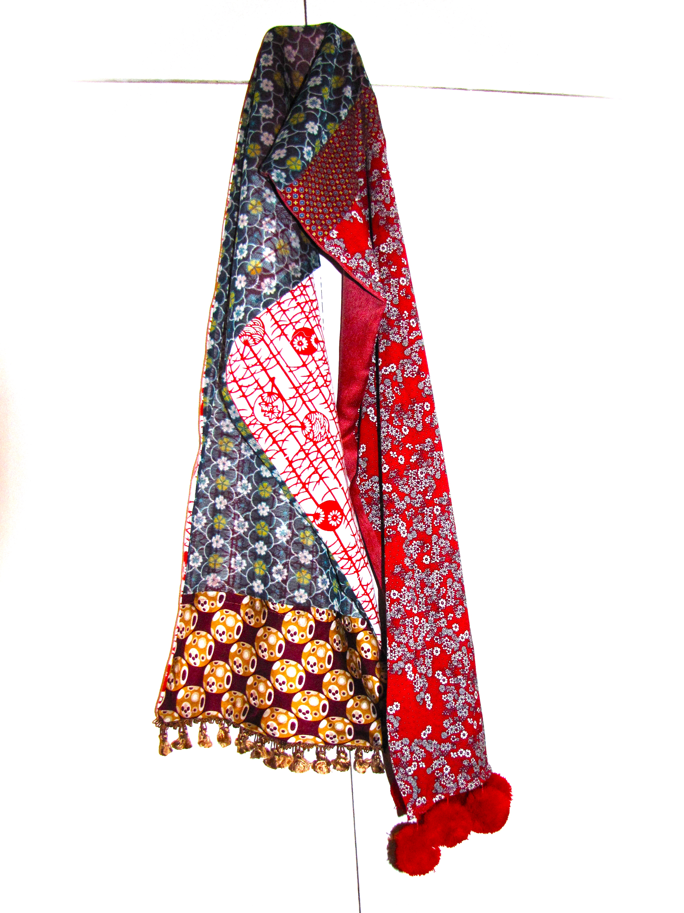 Multifabric Scarf Sewing Projects