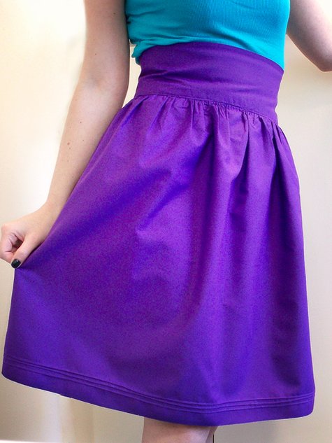 Walk Purple Skirt – Sewing Projects | BurdaStyle.com