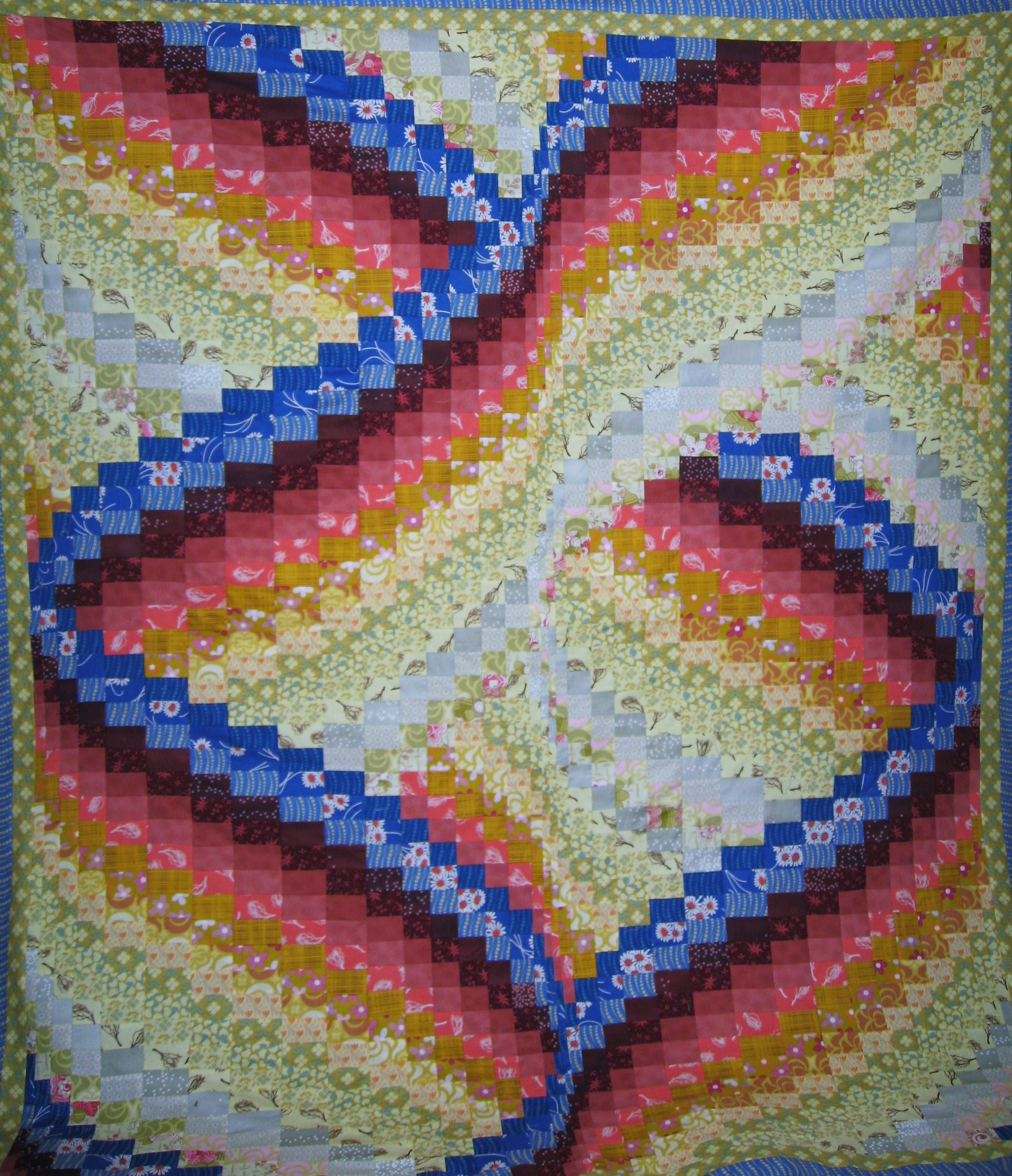 How To Make A Twisted Bargello Quilt