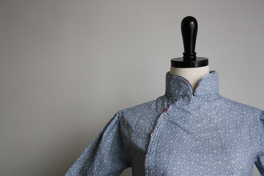 Mandarin Collar Top – Sewing Projects | BurdaStyle.com