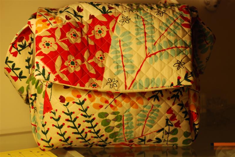 Quilted Diaper (nappy) bag and accessories (Simplicity 2924) Sewing