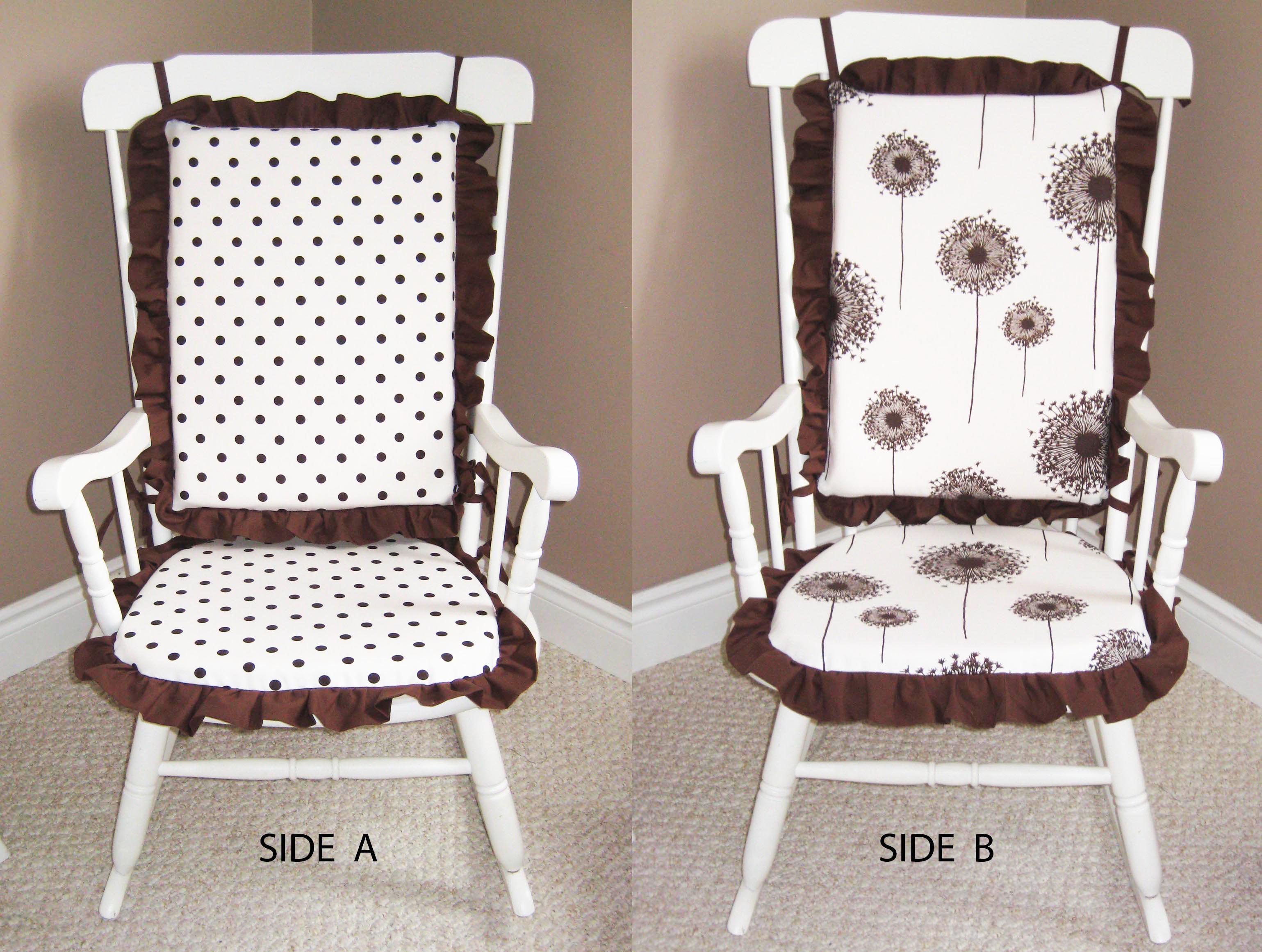 Rocking Chair Cushions (Reversible) Sewing Projects