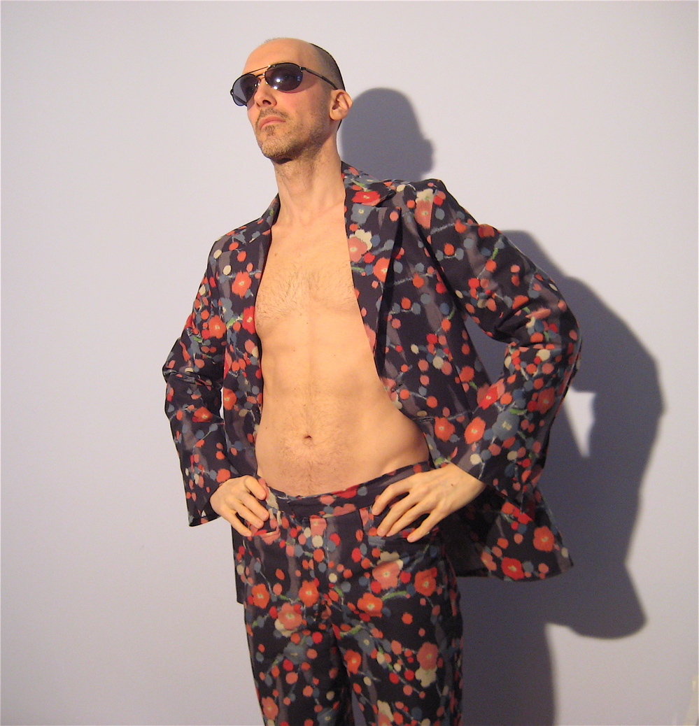 Mens abstract floral print jacket - Sewing Projects ...