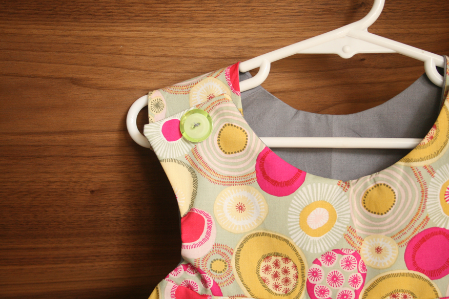 My take on the VIVIENNE Toddler Jumper Sewing Projects