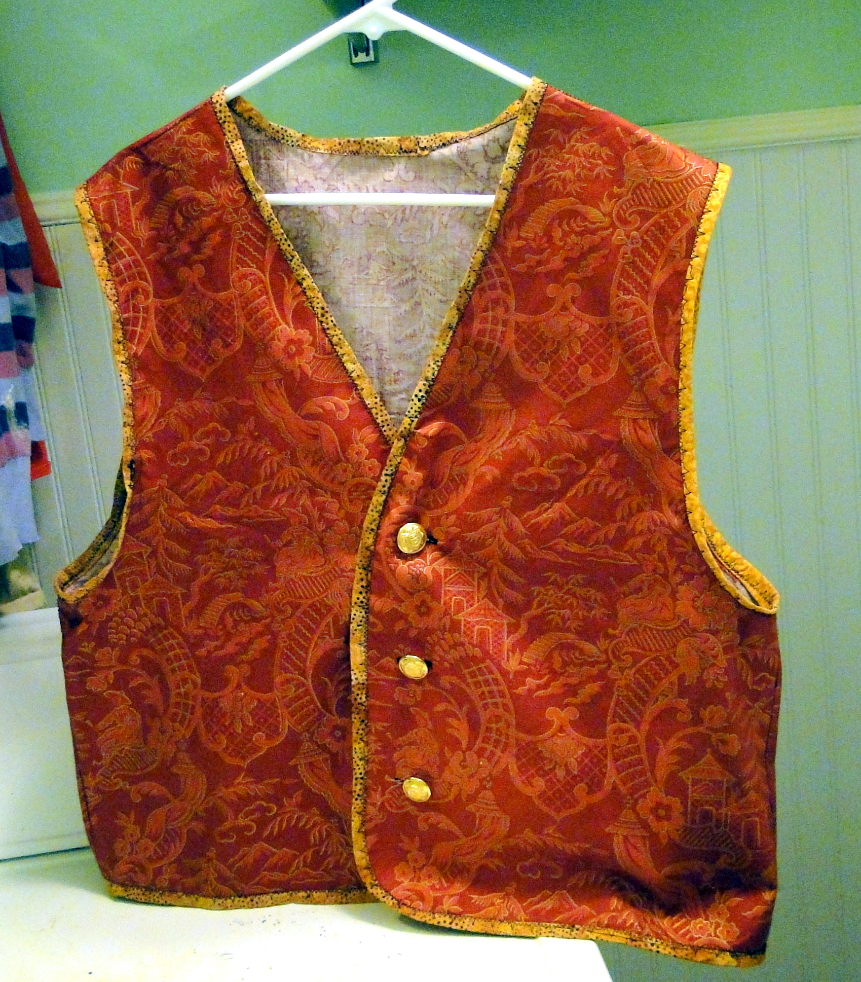 Madden's Pirate Vest Sewing Projects