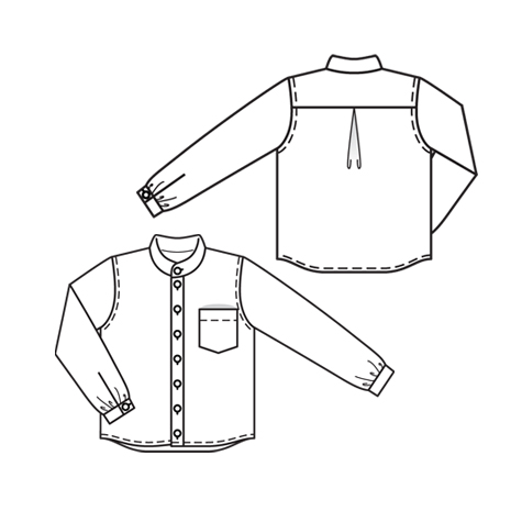 5/2010 Boys' shirt – Sewing Projects | BurdaStyle.com