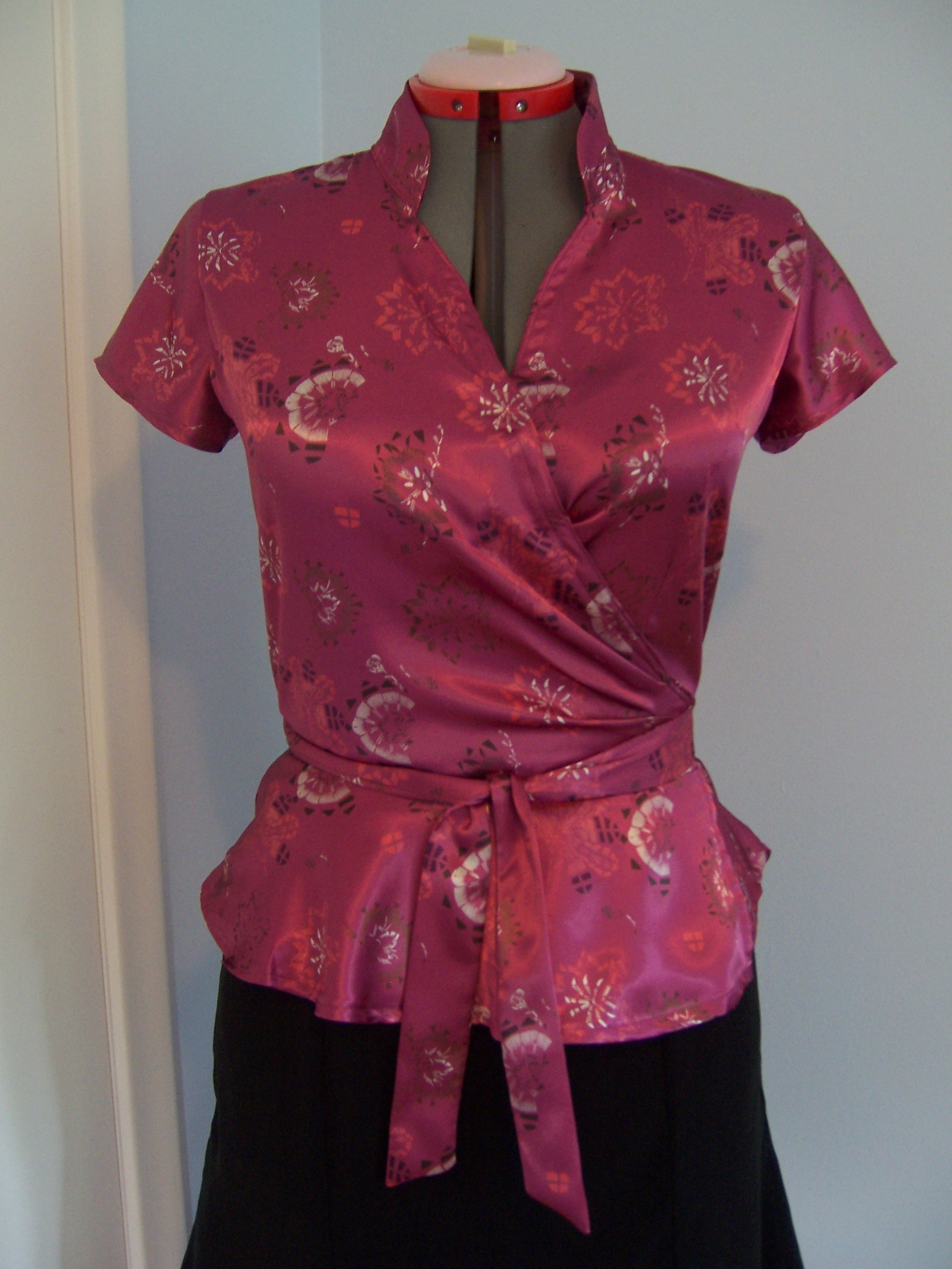 Wrap Blouse (New Look 6755) Sewing Projects