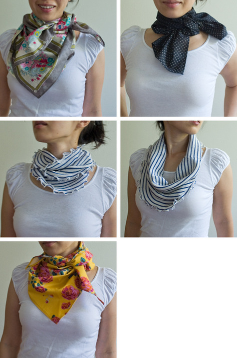 recycled or remnant scarves – Sewing Projects | BurdaStyle.com