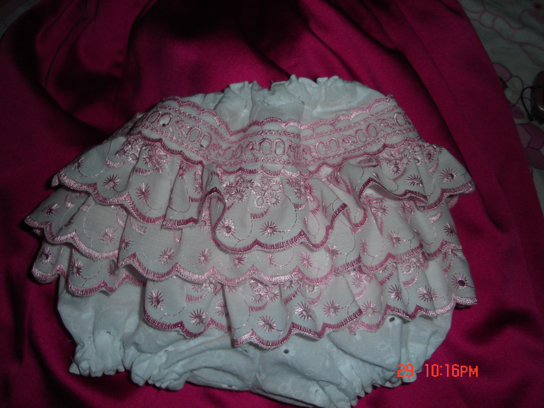 frilly knickers..(for over nappies/diapers) Sewing Projects