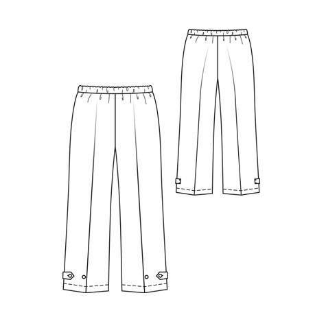 07/2010 Pants with elastic waistband – Sewing Projects | BurdaStyle.com