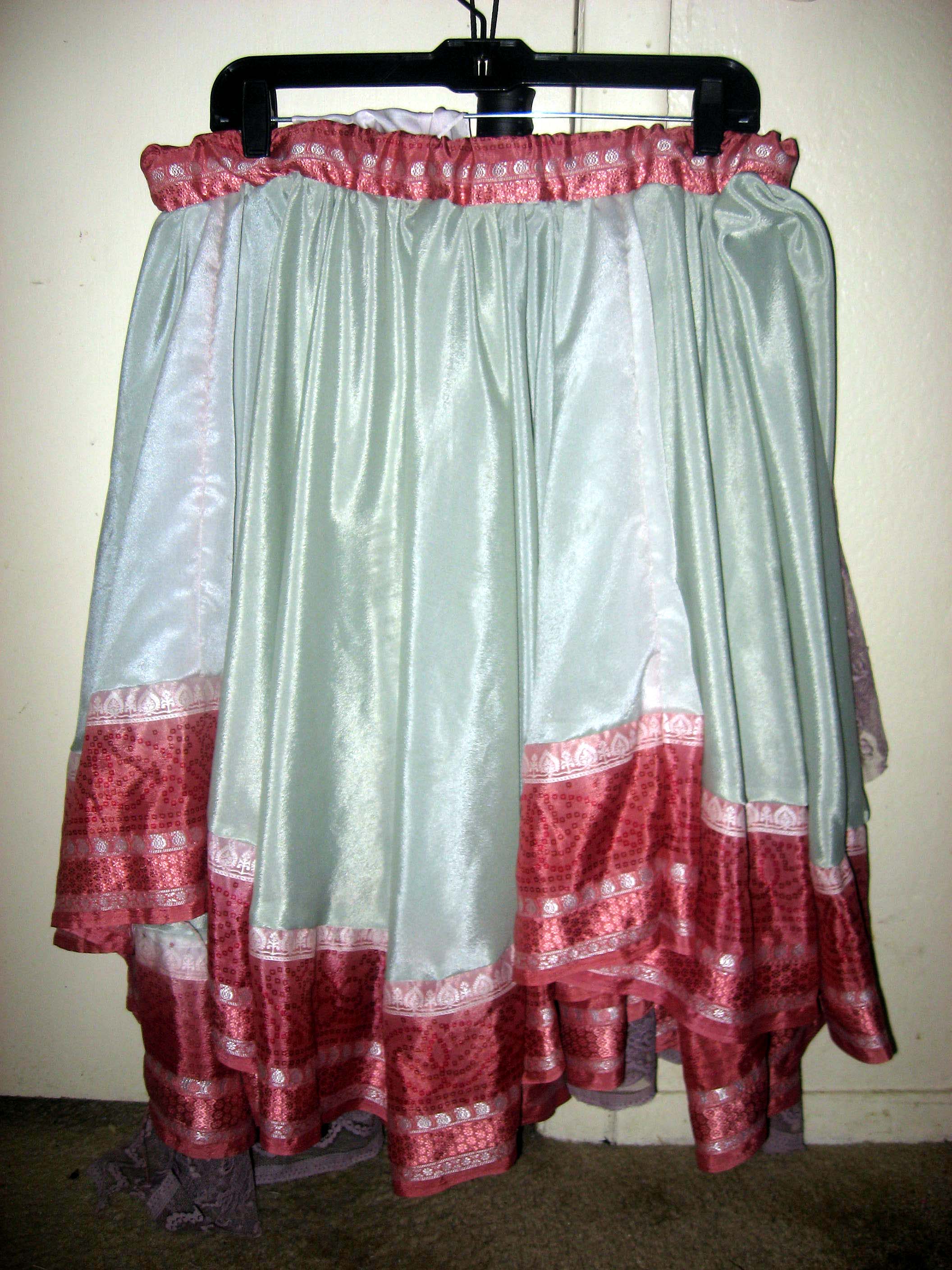 Sari Skirt – Sewing Projects | BurdaStyle.com