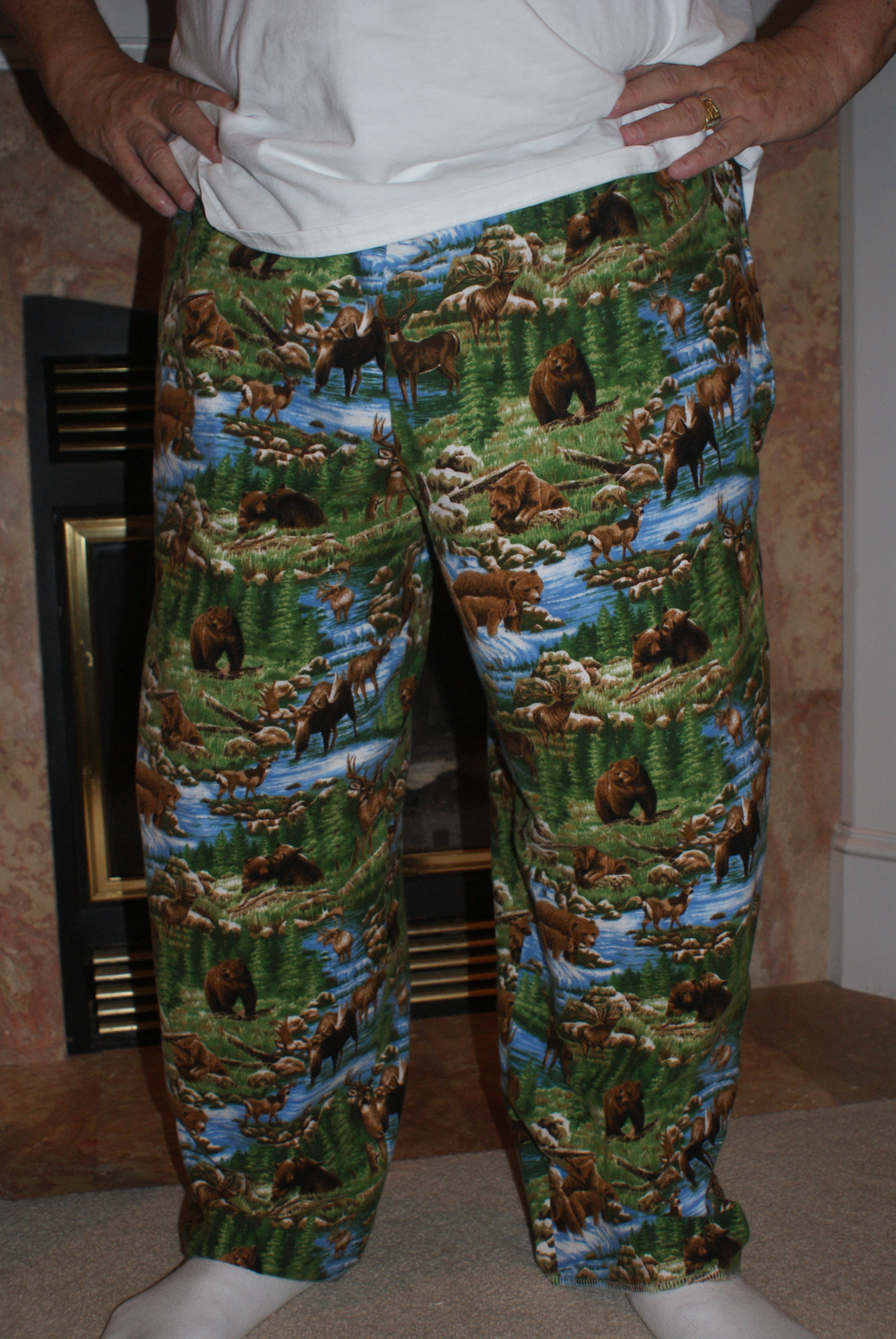 Men's pajama pants from McCalls Sewing Projects