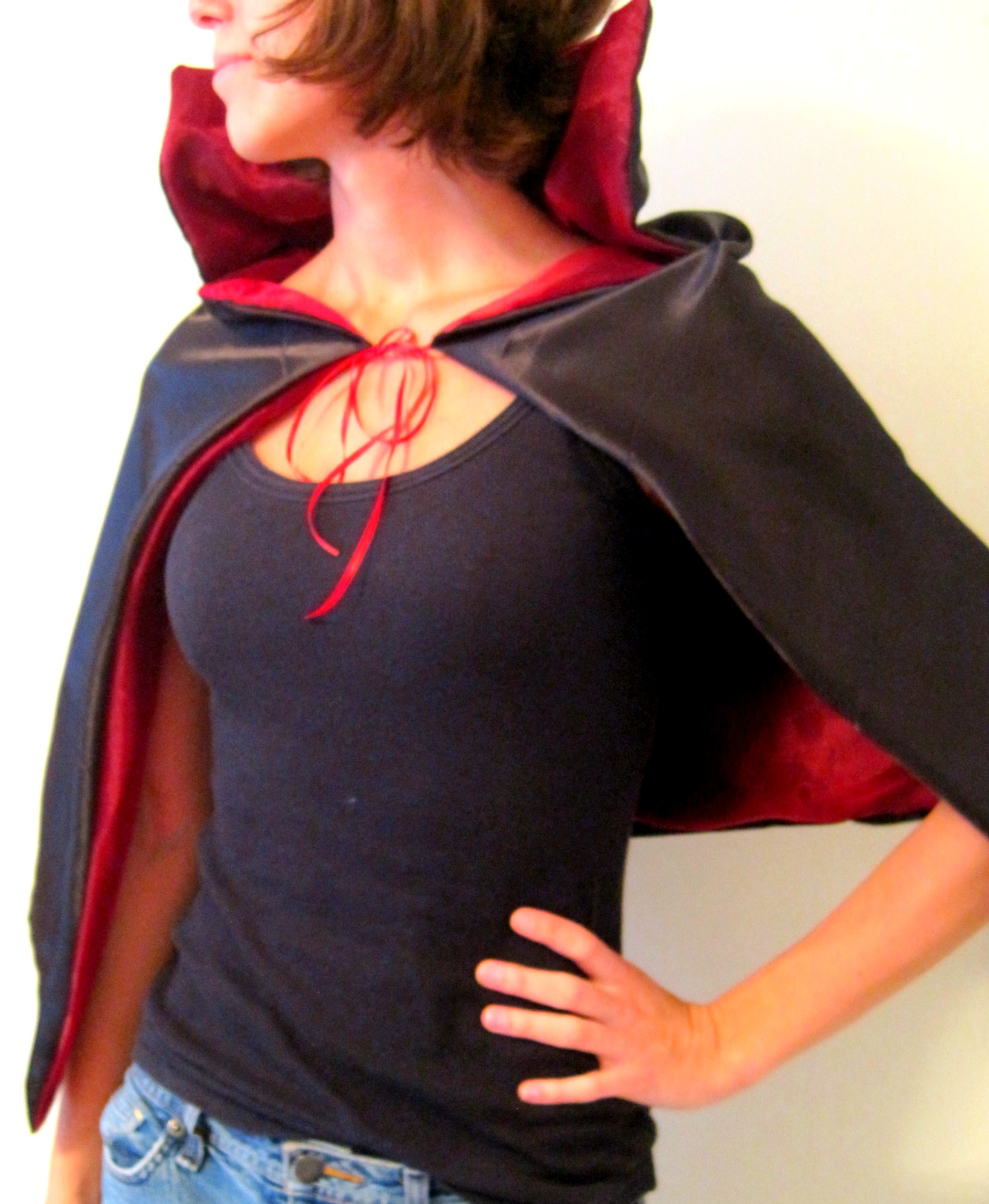 Short Vampire Cape Sewing Projects