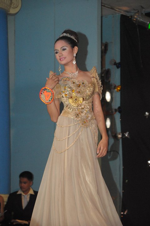 semi filipiniana dress