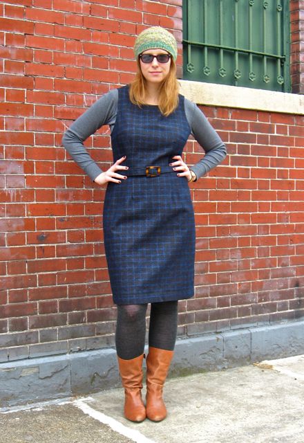 Denim Jumper - Angela Kane Pinafore – Sewing Projects | BurdaStyle.com