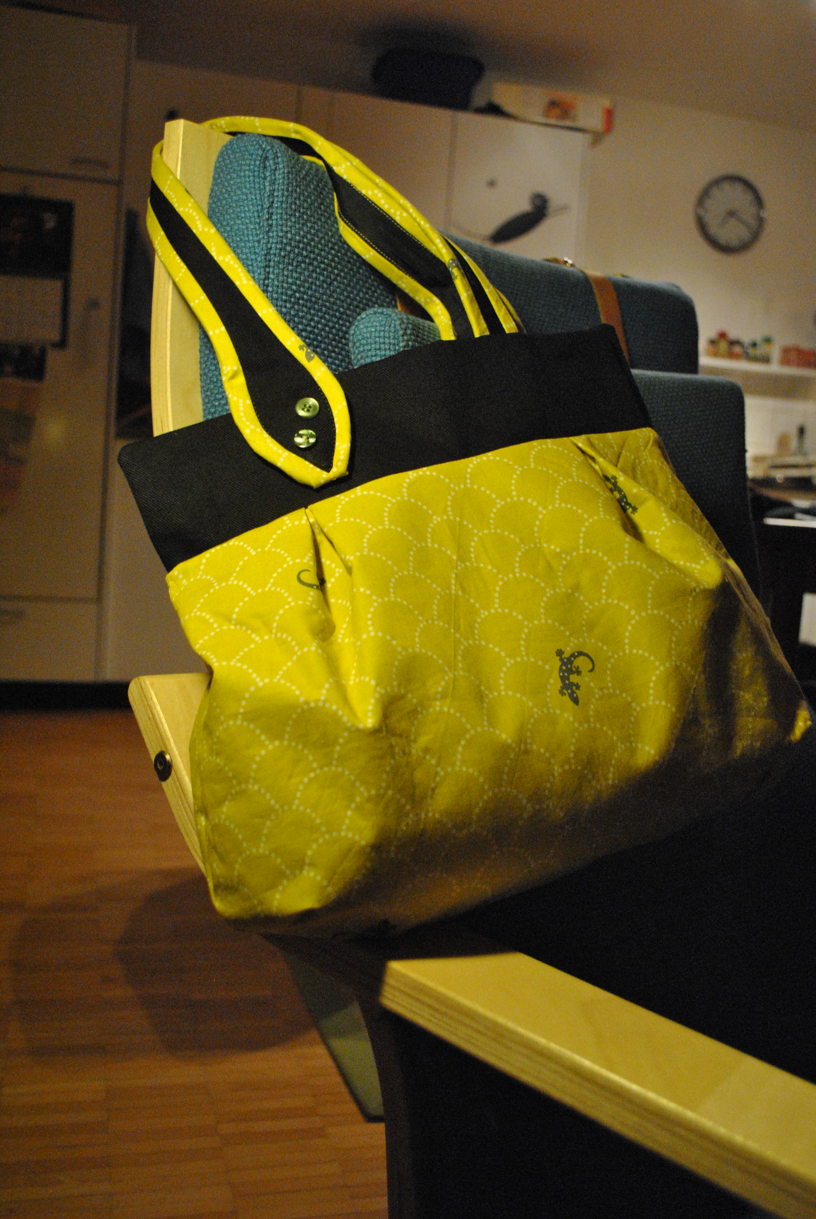 Echino wasp bag with zipper! Sewing Projects