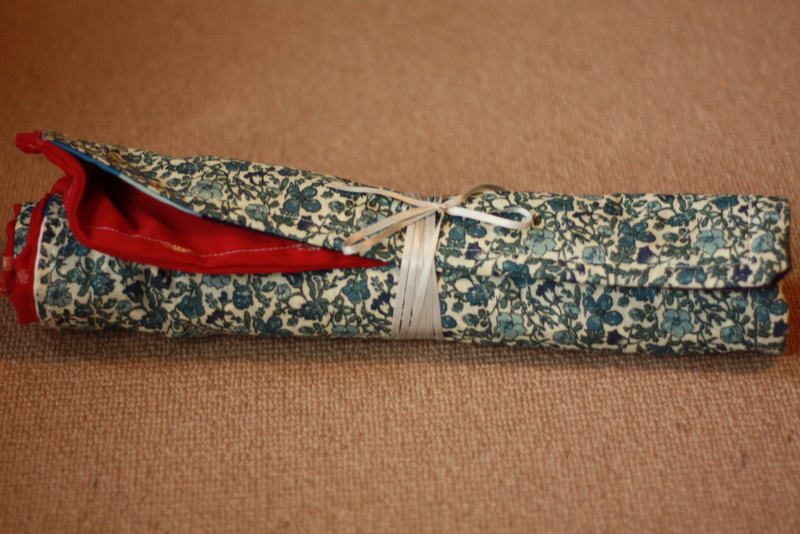 Rollup Knitting Needle Case Sewing Projects