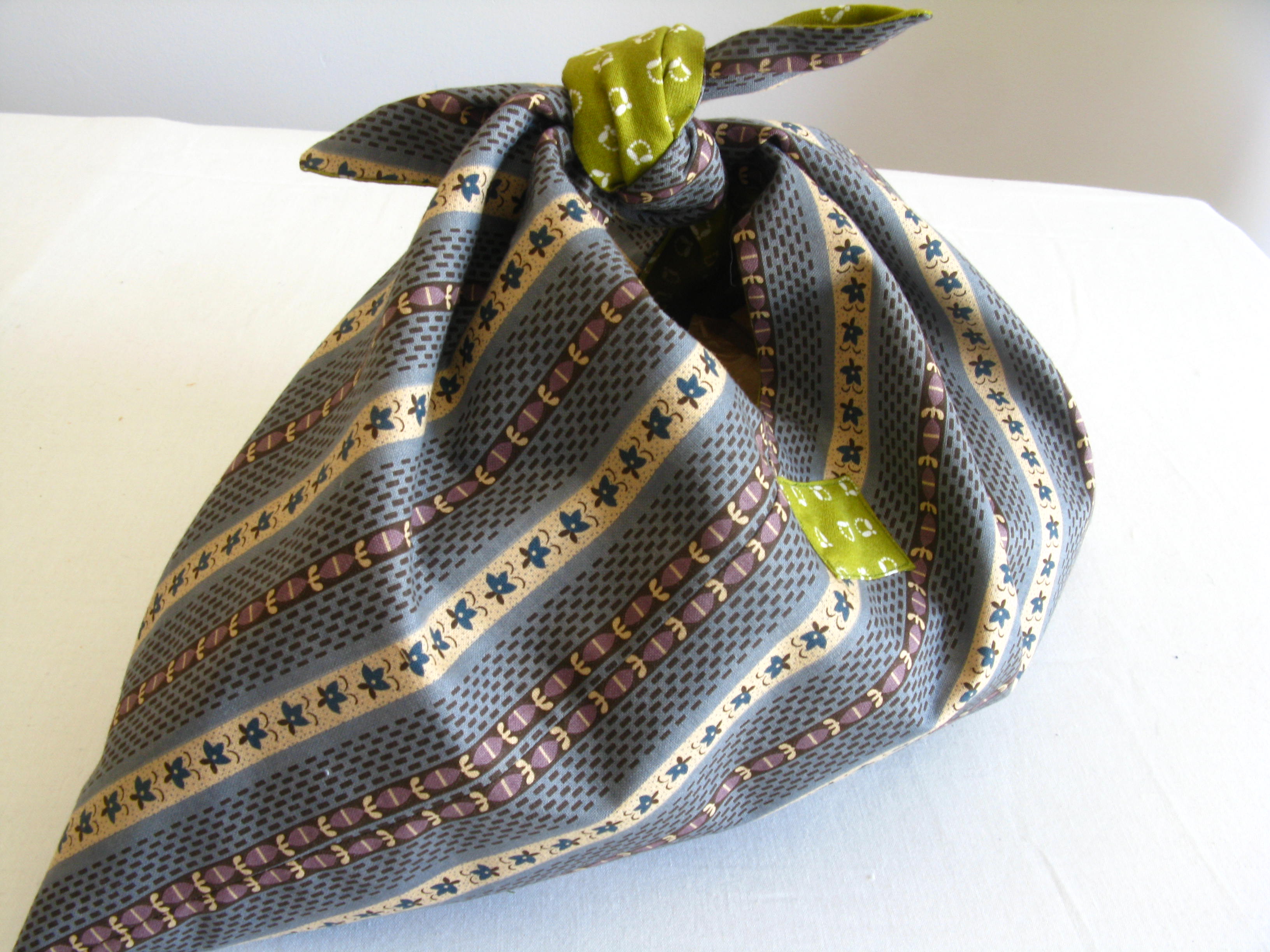 Reversible Furoshiki Bag – Sewing Projects | BurdaStyle.com