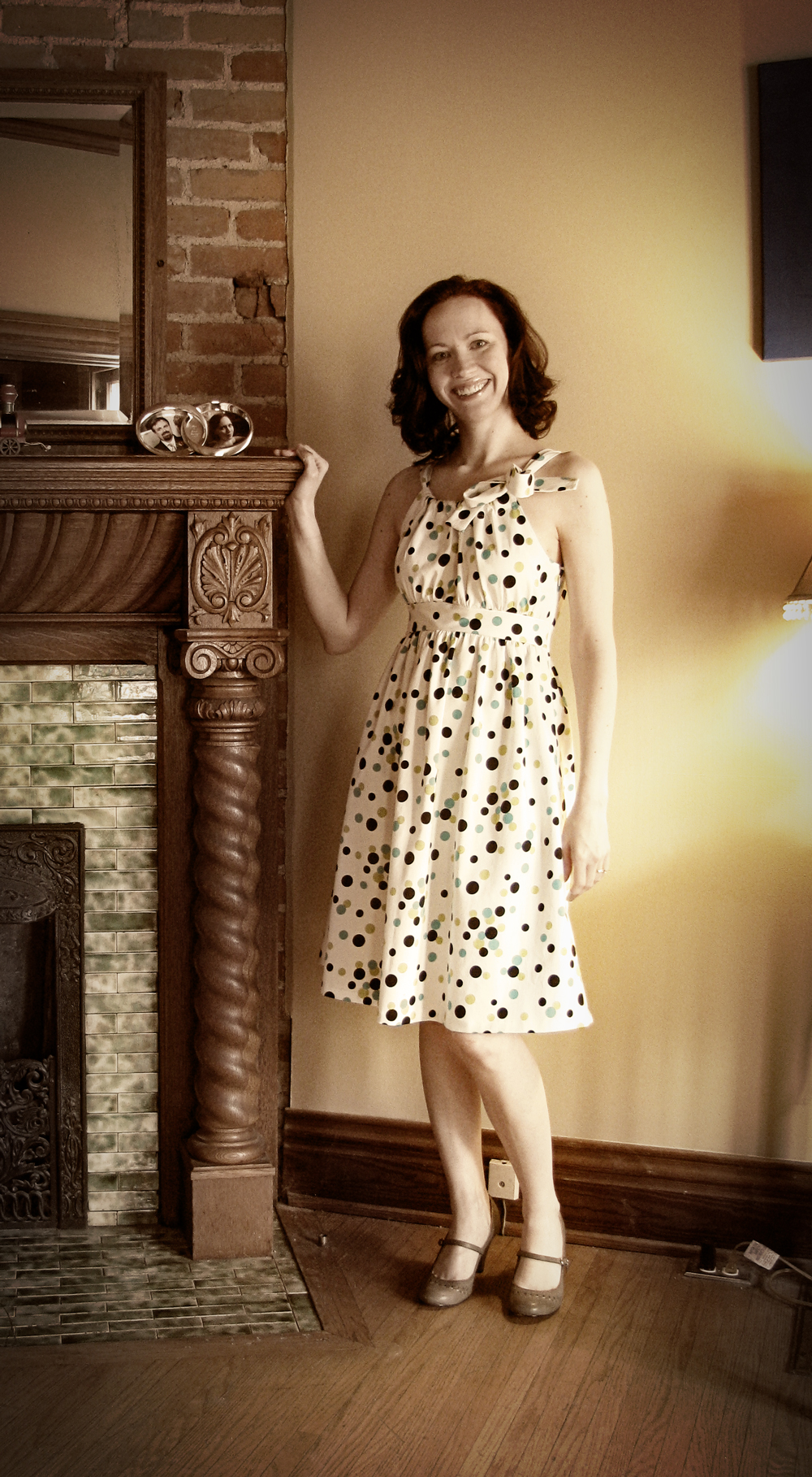 Yet another polka dot dress Sewing Projects
