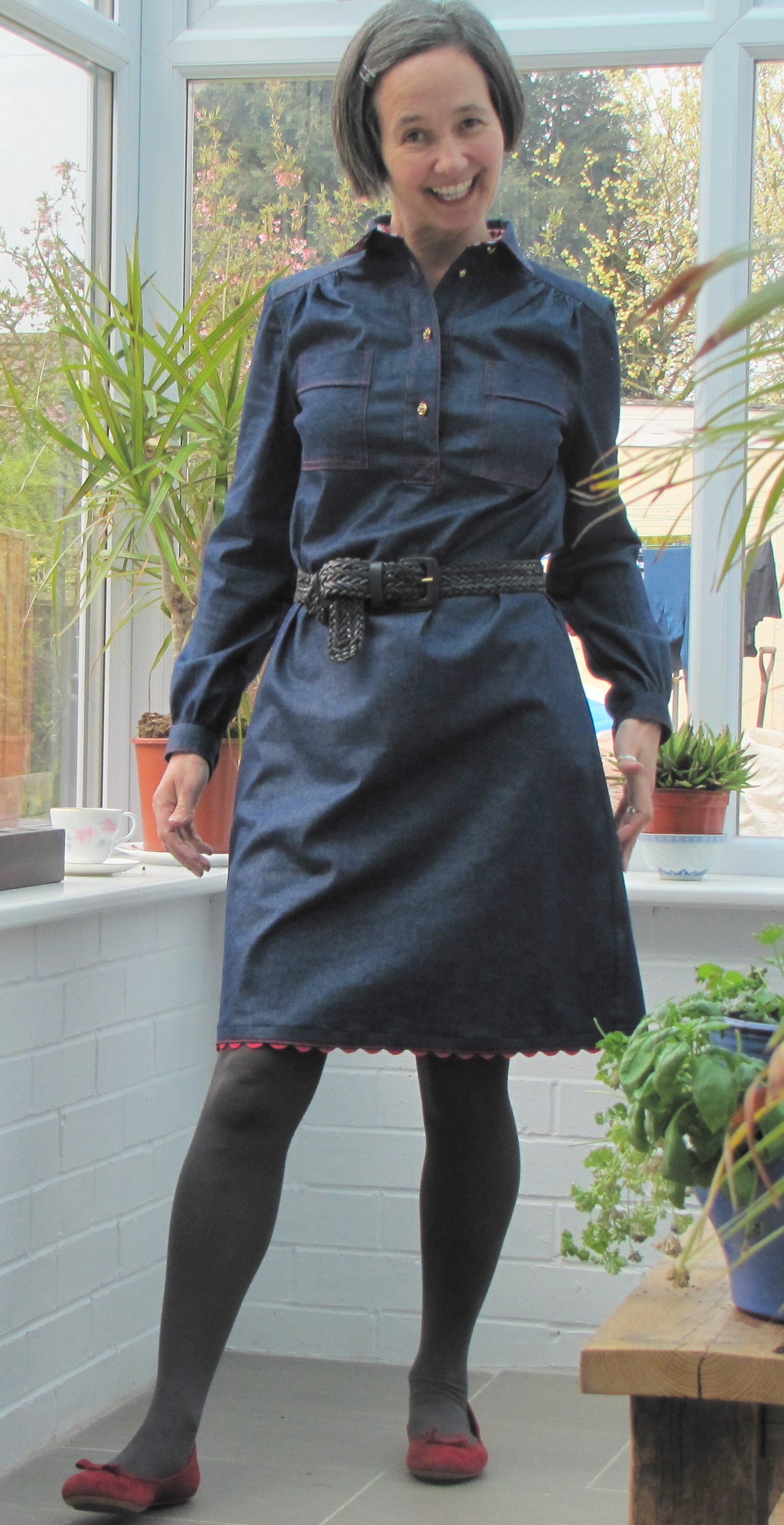 Denim shirt  dress  Sewing  Projects BurdaStyle com