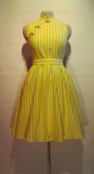 Yellow Asian 50 S Ish Dress Sewing Projects