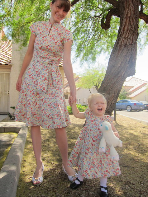 Mother/Daughter Easter Dresses â Sewing Projects | BurdaStyle.com