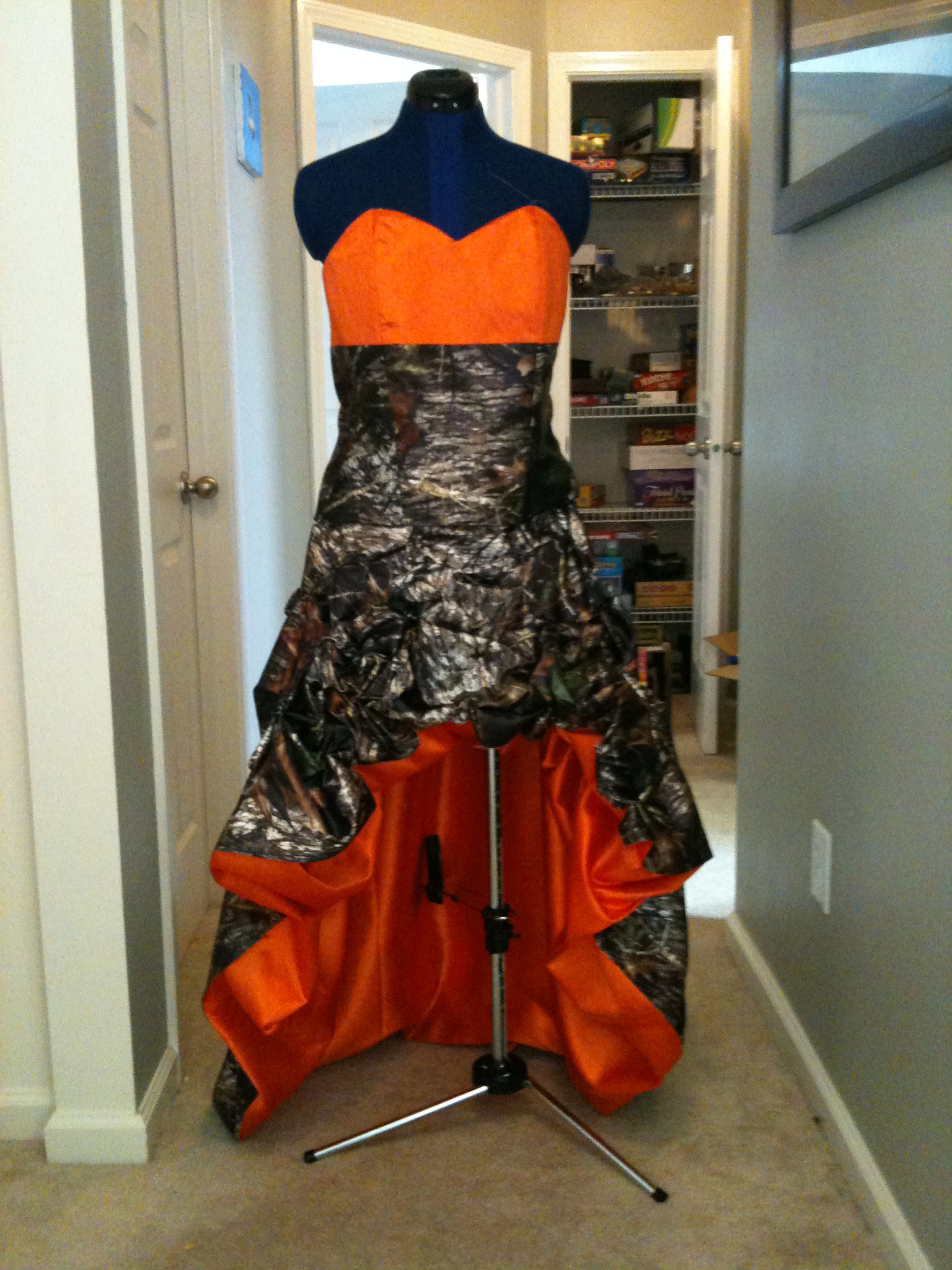 Camo Prom dress Sewing Projects