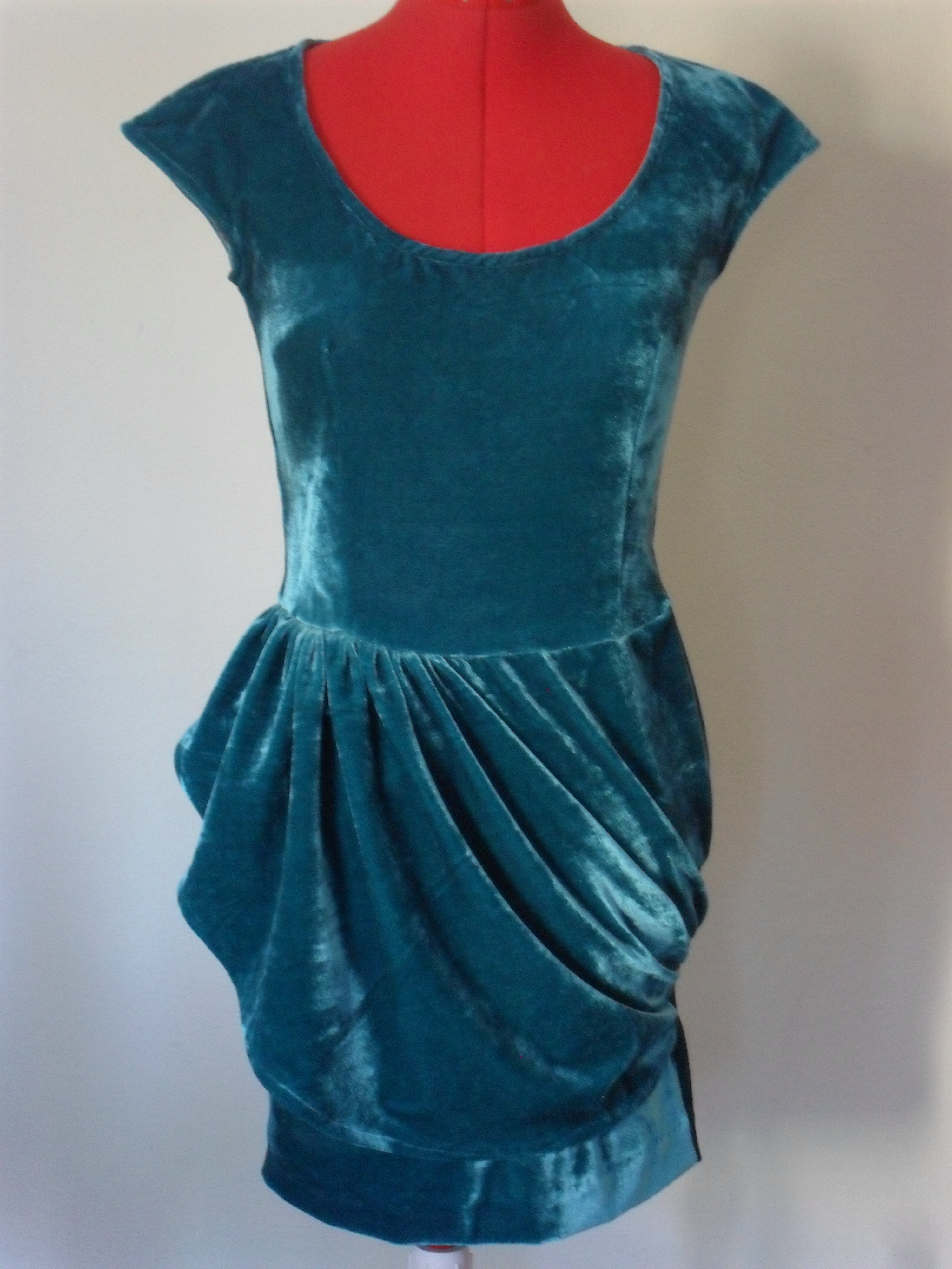 velvet frock pattern