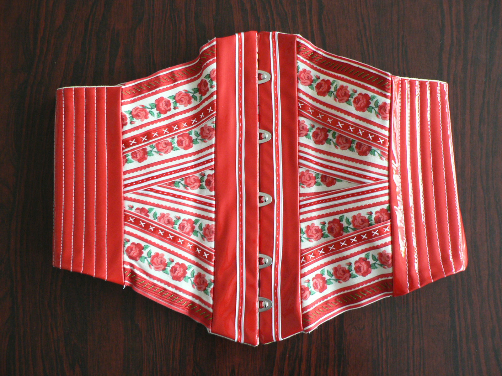 Glossy ribbon corset Sewing Projects