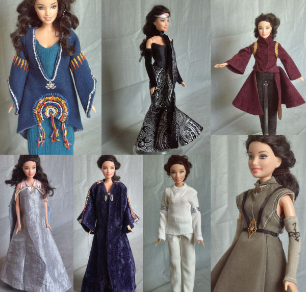 Padme Amidala Star Wars Outfits for Barbie – Sewing 