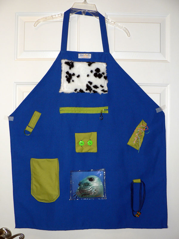 Activity / Fidget Aprons for Dementia / Head Trauma Patients Sewing