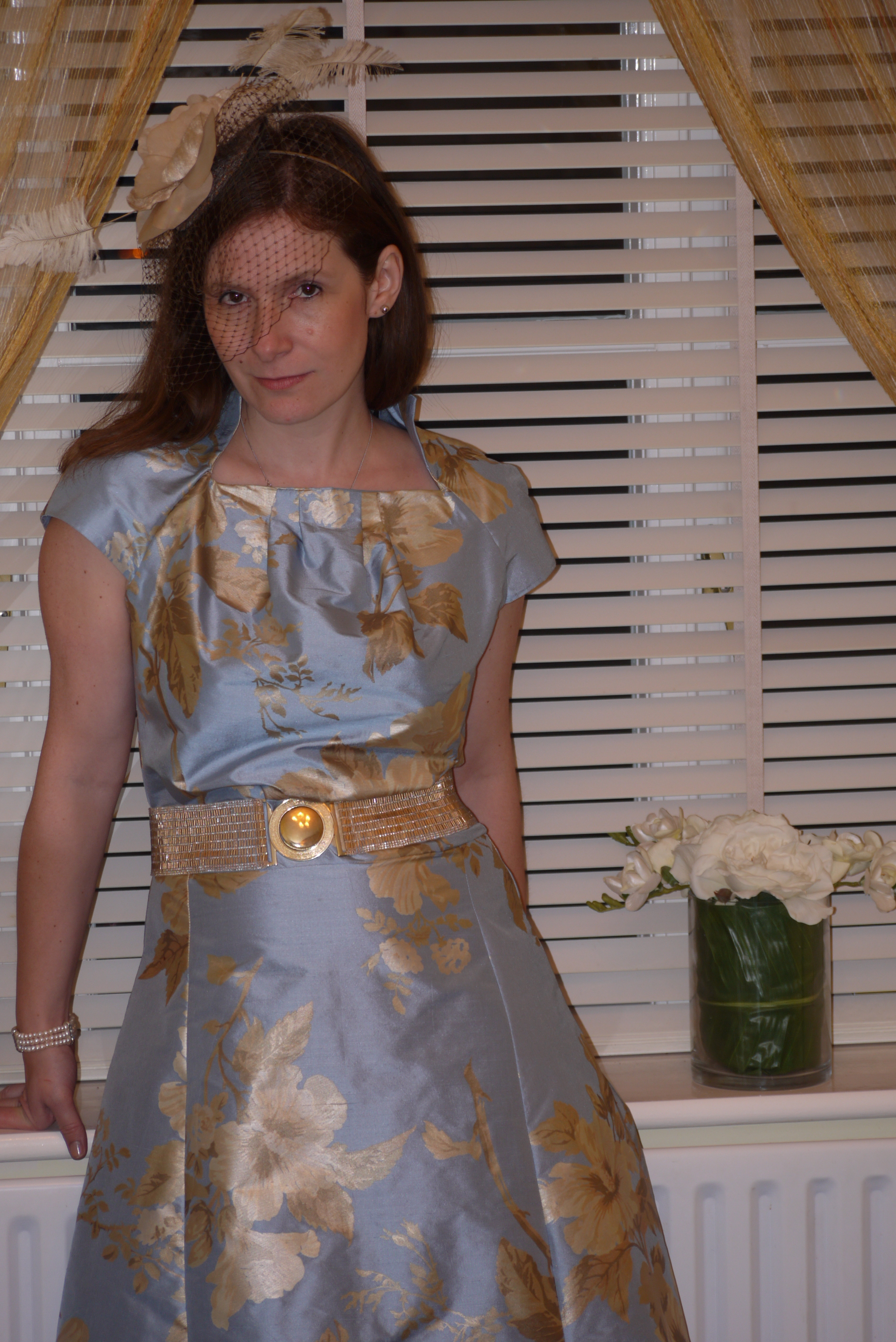 Golden Anniversary dress "Paris is everywhere!" Sewing