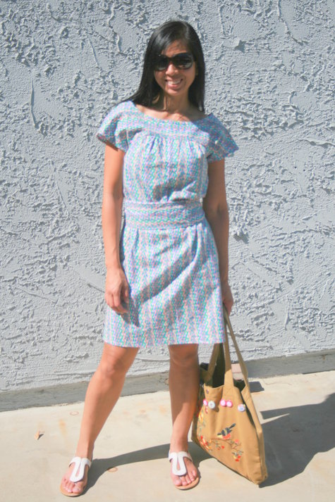 Colorful Pullover Dress – Sewing Projects | BurdaStyle.com