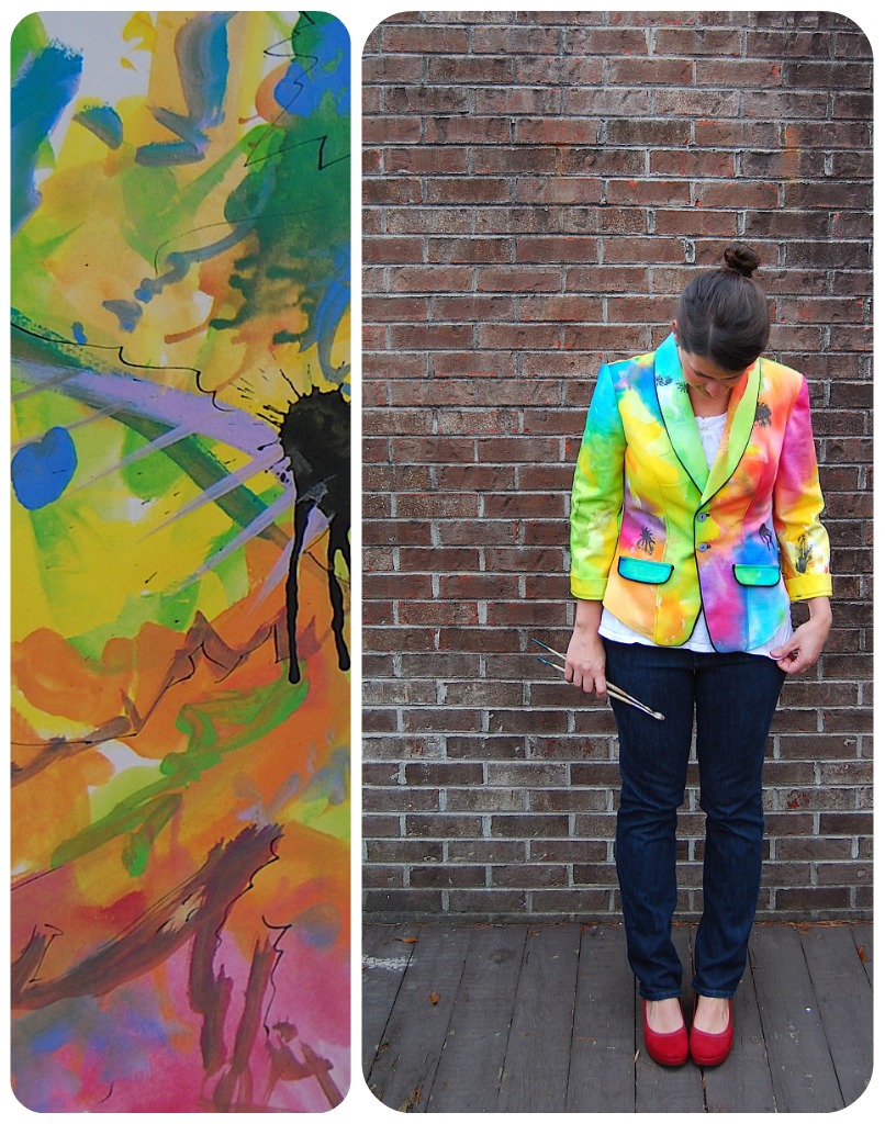 Painted Jacket Sewing Projects